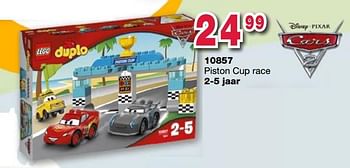 Promoties 10857 piston cup race - Lego - Geldig van 10/10/2017 tot 06/12/2017 bij Deproost