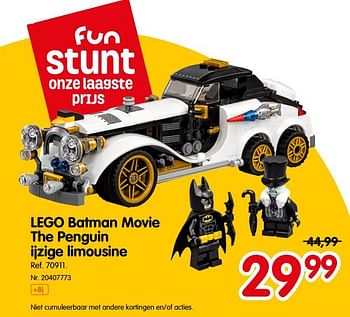 Lego Lego batman movie the penguin ijzige limousine - En promotion chez Fun