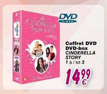 Promoties Coffret dvd dvd-box cinderella story - Huismerk - Cora - Geldig van 24/10/2017 tot 06/12/2017 bij Cora