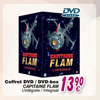 Promotions Coffret dvd - dvd-box capitaine flam - Produit maison - Cora - Valide de 24/10/2017 à 06/12/2017 chez Cora