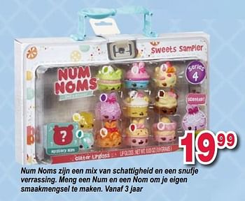 Promoties Num noms zijn een mix van schattigheid en een snufje verrassing - Num Noms - Geldig van 10/10/2017 tot 06/12/2017 bij Eurosport Belgium
