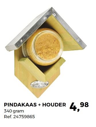 Promoties Pindakaas + houder - Huismerk - Supra Bazar - Geldig van 07/11/2017 tot 05/12/2017 bij Supra Bazar