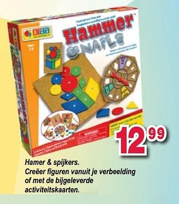 Promotions Hamer + spijkers - Produit maison - Deproost - Valide de 10/10/2017 à 06/12/2017 chez Deproost