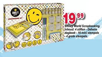 Promoties Smiley world scrapbooking - Smiley World - Geldig van 10/10/2017 tot 06/12/2017 bij Deproost