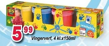 Promoties Vingerverf - SES - Geldig van 10/10/2017 tot 06/12/2017 bij Deproost