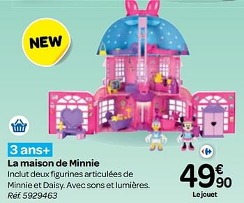 Promo La maison de Minnie chez Carrefour