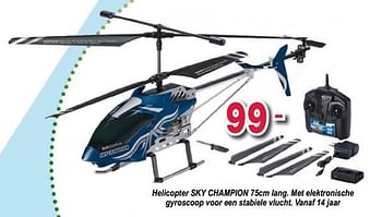 Promotions Helicopter sky champion - Revell - Valide de 10/10/2017 à 06/12/2017 chez Multi-Land