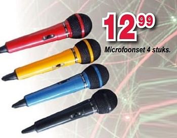 Promoties Microfoonset - Ibiza - Geldig van 10/10/2017 tot 06/12/2017 bij Tuf Tuf