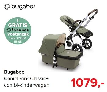 Promoties Bugaboo cameleon3 classic+ combi-kinderwagen - Bugaboo - Geldig van 30/10/2017 tot 09/12/2017 bij Baby-Dump