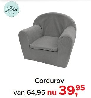 Promoties Corduroy - Jollein - Geldig van 30/10/2017 tot 09/12/2017 bij Baby-Dump
