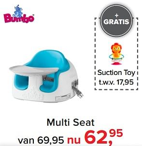 Promoties Multi seat + gratis suction toy - Bumbo - Geldig van 30/10/2017 tot 09/12/2017 bij Baby-Dump