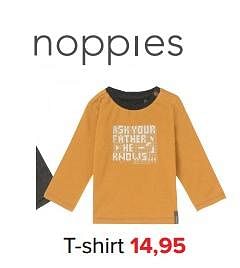 Promoties T-shirt - Noppies - Geldig van 30/10/2017 tot 09/12/2017 bij Baby-Dump