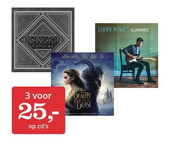 Promoties 3 cd`s voor - Huismerk - Bol.com - Geldig van 03/11/2017 tot 05/12/2017 bij Bol.com