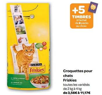 Promotion Carrefour Croquettes Pour Chats Friskies Friskies Animaux Accessoires Valide Jusqua 4 Promobutler