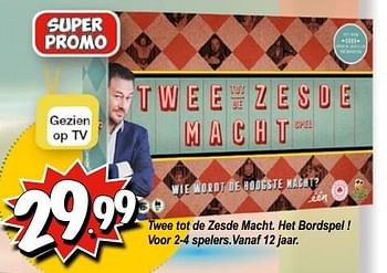 Promoties Twee tot de zesde macht - Tulip Games - Geldig van 10/10/2017 tot 06/12/2017 bij Eurosport Belgium