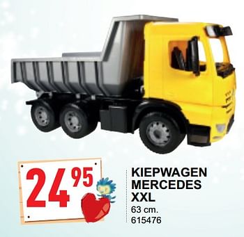 Promoties Kiepwagen mercedes xxl - Huismerk - Trafic  - Geldig van 18/10/2017 tot 06/12/2017 bij Trafic