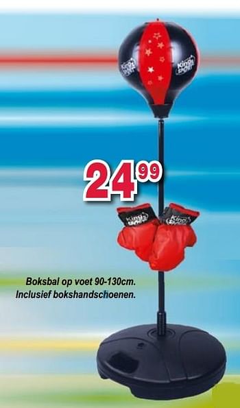 Promoties Boksbal op voet - Huismerk - Deproost - Geldig van 10/10/2017 tot 06/12/2017 bij Deproost