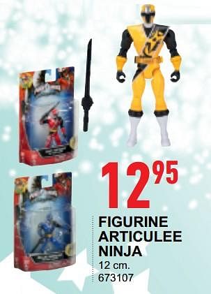 Promotions Figurine articulee ninja - Power Rangers - Valide de 18/10/2017 à 06/12/2017 chez Trafic