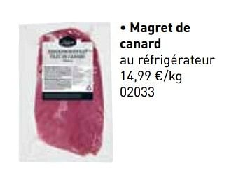 Promoties Magret de canard - Deluxe - Geldig van 06/11/2017 tot 31/12/2017 bij Lidl