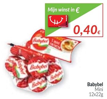 Promoties Babybel mini - Babybel - Geldig van 01/11/2017 tot 30/11/2017 bij Intermarche