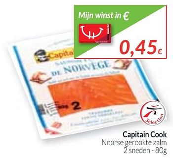 Promoties Capitain cook noorse gerookte zalm - Capitaine Cook - Geldig van 01/11/2017 tot 30/11/2017 bij Intermarche