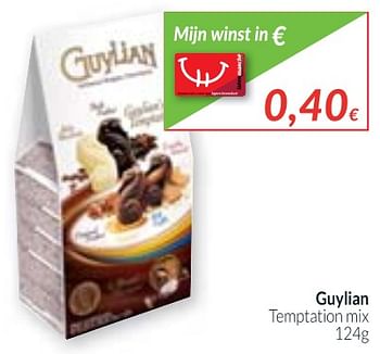 Promoties Guylian temptation mix - Guylian - Geldig van 01/11/2017 tot 30/11/2017 bij Intermarche