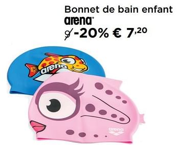 Promoties Bonnet de bain enfant arena - Arena - Geldig van 31/10/2017 tot 22/11/2017 bij Molecule