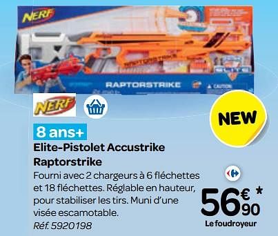 carrefour nerf elite