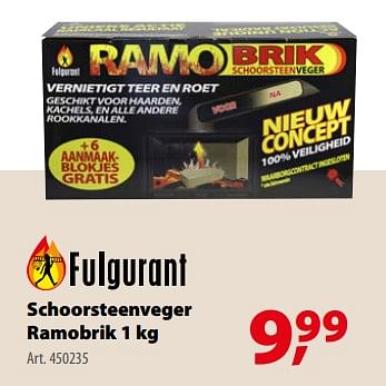Promoties Schoorsteenveger ramobrik - Fulgurant - Geldig van 03/11/2017 tot 31/01/2018 bij Gamma