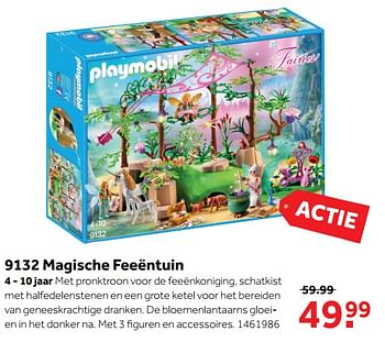 Promoties 9132 magische feeëntuin - Playmobil - Geldig van 30/10/2017 tot 10/12/2017 bij Bart Smit