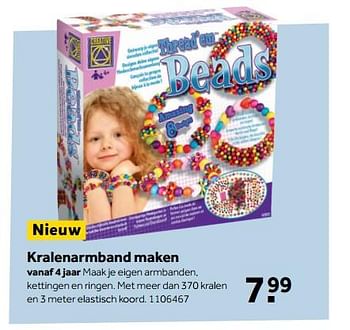 Promoties Kralenarmband maken - Creative - Geldig van 30/10/2017 tot 10/12/2017 bij Bart Smit