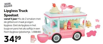 Promoties Lipgloss truck speelset - Num Noms - Geldig van 30/10/2017 tot 10/12/2017 bij Bart Smit