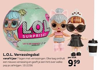 Promoties L.o.l. verrassingsbal - Lol Suprise - Geldig van 30/10/2017 tot 10/12/2017 bij Bart Smit