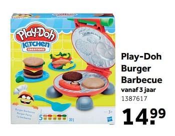 Promoties Play-doh burger barbecue - Play-Doh - Geldig van 30/10/2017 tot 10/12/2017 bij Bart Smit