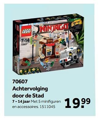 Promoties 70607 achtervolging door de stad - Lego - Geldig van 30/10/2017 tot 10/12/2017 bij Bart Smit