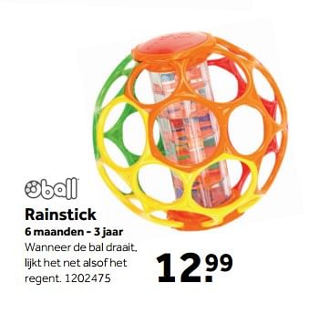 Promoties Rainstick - Oball - Geldig van 30/10/2017 tot 10/12/2017 bij Bart Smit