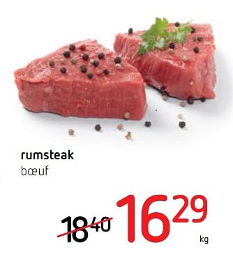 Promoties Rumsteak - Huismerk - Spar Retail - Geldig van 16/11/2017 tot 29/11/2017 bij Spar (Colruytgroup)