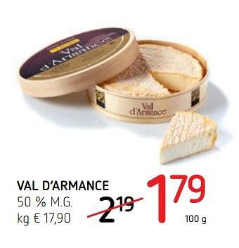 Promotions Val d`armance - Val D'Armance - Valide de 16/11/2017 à 29/11/2017 chez Spar (Colruytgroup)