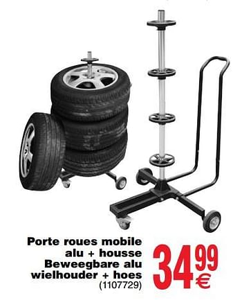 Promotions Porte roues mobile alu + housse beweegbare alu wielhouder + hoes - Produit maison - Cora - Valide de 07/11/2017 à 20/11/2017 chez Cora