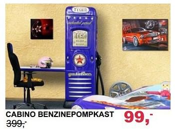 Promoties Cabino benzinepompkast - Huismerk - Baby & Tiener Megastore - Geldig van 05/11/2017 tot 02/12/2017 bij Baby & Tiener Megastore