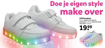 Promoties Led sneakers - Huismerk - Bart Smit - Geldig van 30/10/2017 tot 10/12/2017 bij Bart Smit