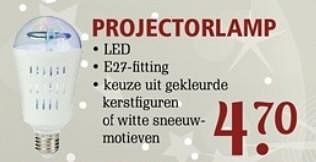 Promoties Projectorlamp - Huismerk - Van Cranenbroek - Geldig van 06/11/2017 tot 26/11/2017 bij Van Cranenbroek