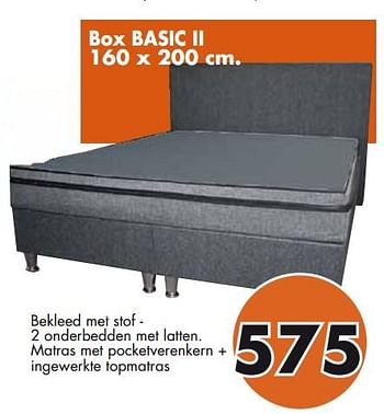 Promoties Box basic 2 - Huismerk - EmDecor - Geldig van 01/11/2017 tot 30/11/2017 bij Emdecor