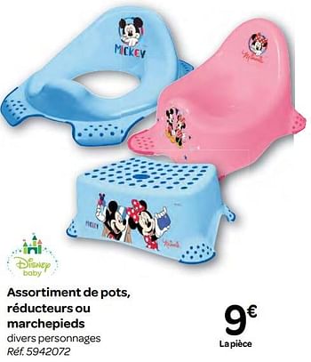 Disney Assortiment De Pots Reducteurs Ou Marchepieds En Promotion Chez Carrefour