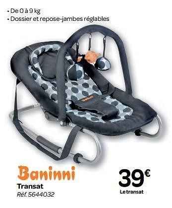 Baninni Transat En Promotion Chez Carrefour