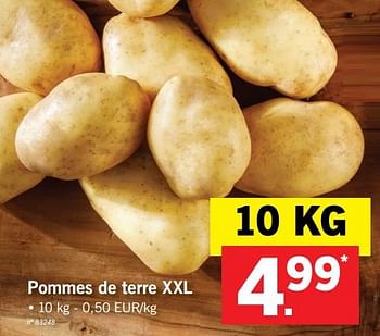 Promoties Pommes de terre xxl - Huismerk - Lidl - Geldig van 13/11/2017 tot 18/11/2017 bij Lidl