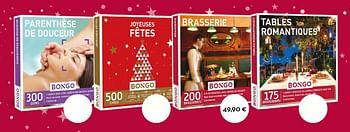 Promotions Brasserie - Bongo - Valide de 02/11/2017 à 31/12/2017 chez Ava