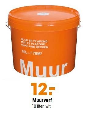 Promoties Muurverf - Huismerk - Kwantum - Geldig van 13/11/2017 tot 26/11/2017 bij Kwantum