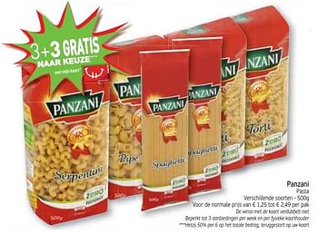 Promoties Panzani pasta - Panzani - Geldig van 14/11/2017 tot 19/11/2017 bij Intermarche