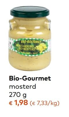 Promoties Bio-gourmet mosterd - Bio Gourmet - Geldig van 08/11/2017 tot 05/12/2017 bij Bioplanet